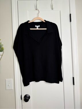 Calvin Klein Oversized Collared Sweater Vest
